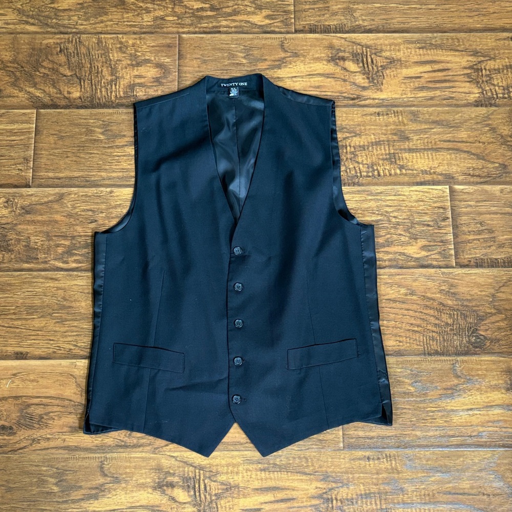 Men's Black Vest
